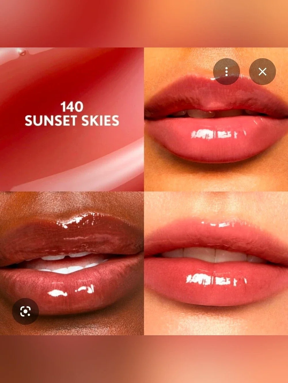 CoverGirl Clean Fresh Yummy Gloss — 140 Sunset Skies BNIB